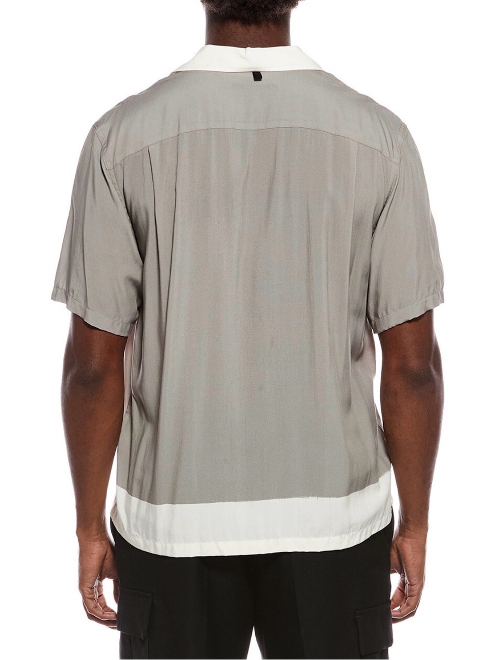 rag & bone Men’s Avery Painterly Print Vacation Shirt Short Sleeve Size M $268 - Picture 2 of 7